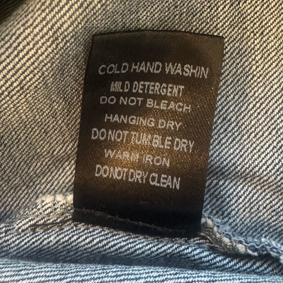 Vici Nice Try Pleated Denim Sleeveless Tank Top Mini Skater Dress M - Picture 8 of 8